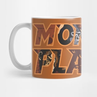 Monkey Planet Animal Birthday Gift Shirt. Monkeys, Apes Mug